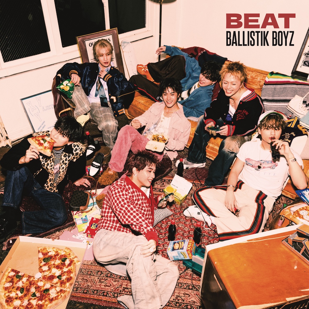 BALLISTIK BOYZ、最新EP『BEAT』全形態のジャケット写真解禁。収録曲