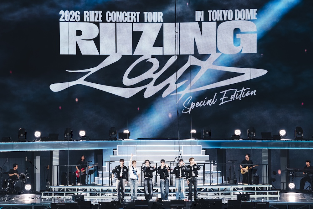 RIIZE、初の東京ドーム公演を収録した『2026 RIIZE CONCERT TOUR