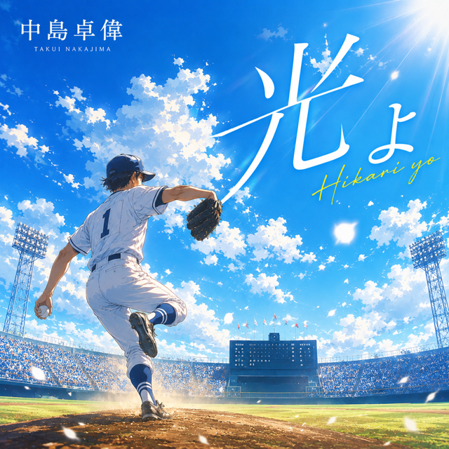 中島卓偉、新曲「光よ」が『全国高校野球選手権埼玉大会』試合中継
