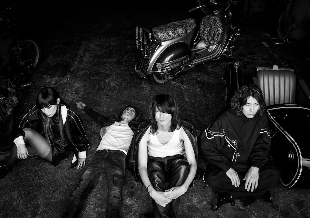 a flood of circle、ニューアルバム詳細発表。ジャケットは画家・奈良