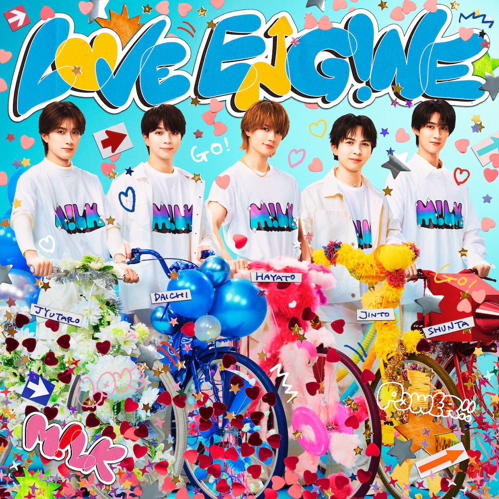 M!LK、1stミニアルバムタイトルが「LOVE ENG!NE」に正式決定