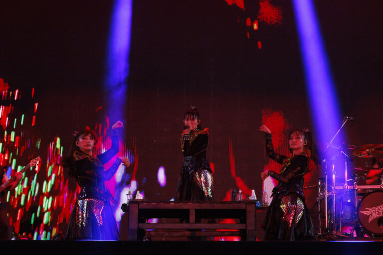 On stage media image