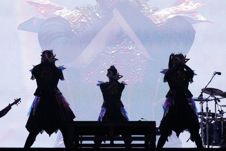 On stage media image