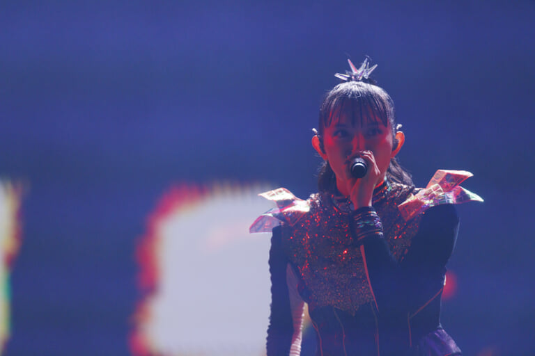 On stage media image
