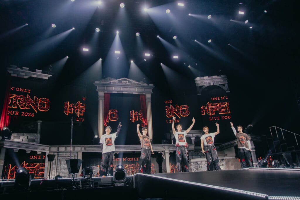 ライブレポート】ONE N' ONLY、初アリーナツアー＜INFERNO＞完遂。国立