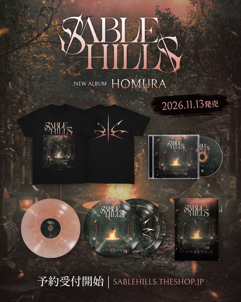Sable Hills、4thアルバム『Homura』リリースツアー開催決定 | BARKS